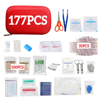 177 pièces en plein air camping alpinisme trousse de premiers soins trousse à domicile trousse durgence