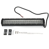 17inch 228W LED Barre lumineuse de travail Combo combinée à 4 rangées de projecteurs à faisceau de brouillard