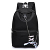 17L Sac À Dos De Voyage En Plein Air Étanche Nylon Sac À Dos Décole Filles Femmes Sac Avec Prise Découteurs