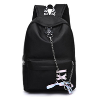 17L Sac À Dos De Voyage En Plein Air Étanche Nylon Sac À Dos Décole Filles Femmes Sac Avec Prise Découteurs