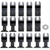 17pcs lame de scie oscillante multitool pour Rockwell Snicrafter Worx