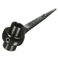 17x19mm cliquet alignement Podger de clé scaffolde érection en acier à outils