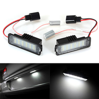 18 cms licence de LED plaque de numéro de la lumière pour VW Golf mk4 mk5 passat polo