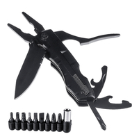 18 en 1 outil tactique pliant multifonction ouvre-bouteille de cuisine pince multifonction de poche tranchante lame de s
