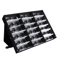 18 lunettes de soleil lunettes de lecture lunettes présentoir boîte de rangement étui magasin de détail