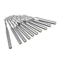 1/8 pouce 10pcs 2 Flûte Fraise En Carbure Routeur Outil De Gravure Bit