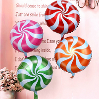 18 pouces sucettes bonbons tourbillon décoration de fête danniversaire ballons