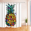 180 * 180 cm Colorful ananas polyester salle de bain rideau de douche étanche décor avec 12 crochets