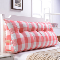 180 cm Soft Tête de lit Oreiller de lecture Traversin triangulaire Coussin de dossier