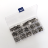 180 pièces en acier inoxydable M4 jeu de vis boulon à six pans creux pour modèles RC accessoires de bricolage