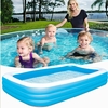 180*140*60cm/200*150*50cm/262*175*51cm Piscine Gonflable Jardin Extérieur Piscine Piscine Gonflable Portable