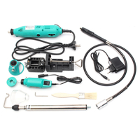 181 pièces mini perceuse meuleuse électrique ponçage outil rotatif de polissage avec ensemble daccessoires
