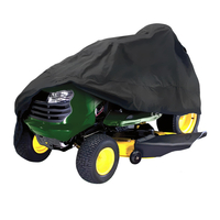 182x111x116cm noir imperméable à leau déquitation tondeuse tracteur couverture UV protection de stockage extér