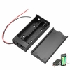 18650 Batterie boîte de support rechargeable Batterie avec interrupteur pour 2x18650 Batteries kit de bricolage