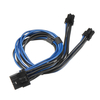 18AWG double Mini 6 broches PCI-e mâle à 8 broches mâle répartiteur en Y PCI E câble dalimentation Mac Pro