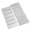 18pcs métrique 4mm épaisse parallèle base machine outil bloc de protection parallèle étaux plaque de fer parallèle 10-42
