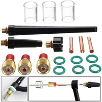 18Pcs TIG Souffleur Torch Gas Lens 10 Pyrex Glass Cup Kit pour WP-9/20/25 Series