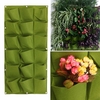 18 poches verticales accrochantes de jardin