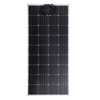 18V 180W ETFE Sunpower Panneau Solaire Flexible Panneau Solaire Laminé Silicium Monocristallin 1470*670mm