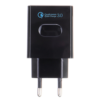 18W DC 5V Chargeur mural à charge rapide USB QC3.0