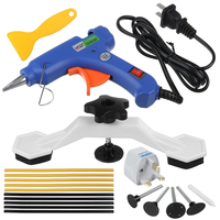 19 pièces corps de voiture sans peinture Kit doutils de réparation de Dent extracteur de Dent onglets tirer pont fu