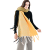 190 * 56 CM Femmes Hiver Chaud Vintage Écharpe En Cachemire Artificielle Avec Tassel Long Châle