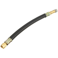 190mm pneu pneumatique valve extension adaptateur Double roue avec cache-poussière