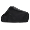 190T grande housse étanche à la poussière pour moto extérieure avec trou de verrouillage anti-vol noir