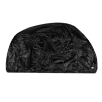 190T noir housse de moto imperméable à leau de pluie extérieure de scooter de la poussière de scooter