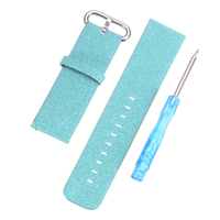 195x22mm cuir bracelet poignet douceur montre confortable Bande sangle pour montre intelligente Fitbit