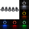 19mm 12V LED acier inoxydable imperméable à leau on / off / sur le verrouillage à verrouillage automatique
