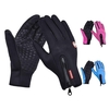 1 paire écran tactile gant tactique gants de ski de sport dhiver glissière thermique gants chauds