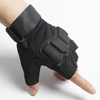 1 Paire De Gants Tactiques Demi Doigts Gants Antidérapants Pour Vélo Camping Chasse