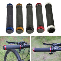 1 paire de poignées de guidon de vélo anti-dérapant vtt housse de guidon de vélo Double verrouillage accessoires de vélo