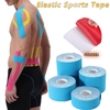 1pc 5m auto-adhesive élastique sport muscle bandage bande de sport Physio Strain Support Pain Relief Roll