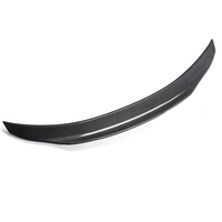 1PC ABS aile arrière de voiture en Fiber de carbone aileron de coffre Highkick pour Mercedes Benz W205 C63 AMG 2015-2019