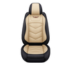 1PC housse de siège avant de voiture de luxe en cuir PU Full Surround Protection de coussin automatique universelle