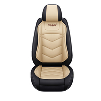 1PC housse de siège avant de voiture de luxe en cuir PU Full Surround Protection de coussin automatique universelle