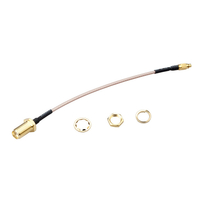 1PC RJXHOBBY MMCX à SMA Femelle 120mm Faible Perte FPV Antenne Extension Câble Antenne Adaptateur