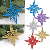 1pc Star 15cm arbre de Noël pendentif ornements fête de vacances suspendus décoration jouets