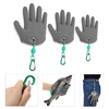 1 pc M / L / XL Gris Gauche Cut Résistant Gant De Pêche De Protection Gants De Sécurité Couteau Slash Proof Gants