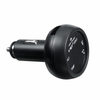 1pcs 3 en 1 voiture numérique LED thermomètre chargeur USB briquet voltmètre