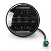 1Pcs 50W 4.76 Pouces 6500K Moto Universelle LED Phares Caché Hi / Lo Faisceau Lampe