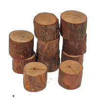 1Pcs Base en bois rustique Table de mariage Nombre Lieu MEMO Carte Stand Holder