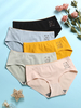 1pcs femmes dessin animé mignon ours graphiques culotte antibactérienne sans couture