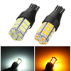 1pcs t15 LED voiture sauvegarde feux de recul côté marqueur ampoule lampe dc 10-24v jaune / blanc