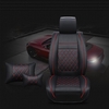1pcs Universel À La Mode En Cuir PU Full Surround Siège De Voiture Couverture Appui-Tête Taille Soutien Pad