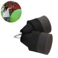 1pcs 11x5.5x5.5cm bricolage éponge flèche CS jeu tir à larc divertissement éponge sécurité Arrowheads tir à la