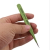 1PK-101T pince à épiler isolée de 120mm pince à épiler droite antistatique ronde non magnétique pour station de soudage