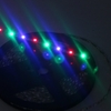 1S 3V-5V LED sangle de lumière veilleuse de vol de nuit 4mm largeur 1 m Longueur lumières bleues / Colorful lumières en